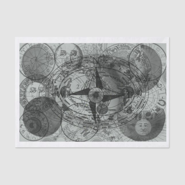 Papier Mousseline Céleste (Recto)