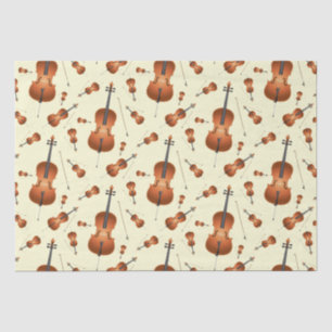 Papier Mousseline Cello Musicien Musique Enseignant Chaîne Orchestre
