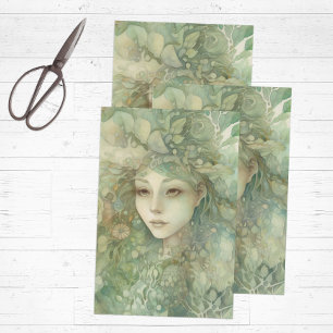 Papier Mousseline Celtic Fairytale
