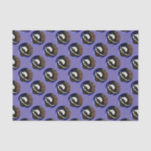 Papier Mousseline Cercle de tête de caille Bobwhite