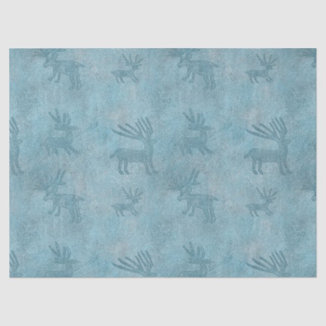 Papier Mousseline Cerf d'hiver du sud-ouest (Recto)