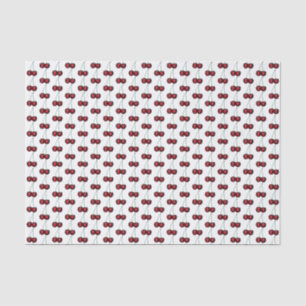 Papier Mousseline Cerises Rouge mûr Cerise Fruit d'été Imprimer