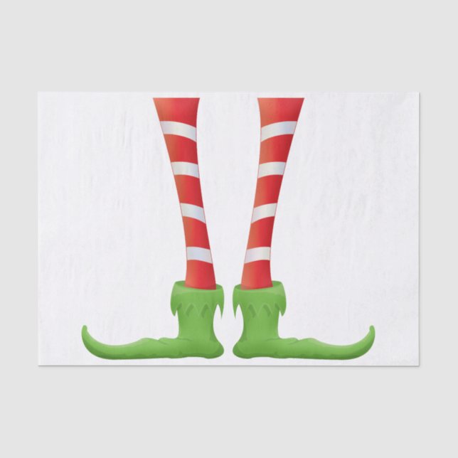 Papier Mousseline Ces Chaussettes et Ces Chaussures ! (Recto)