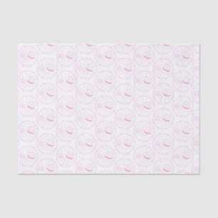 Papier Mousseline C'est une fille ! faire-part