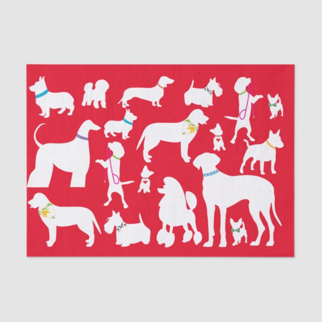 Papier Mousseline C'est une vie de chien (Recto)