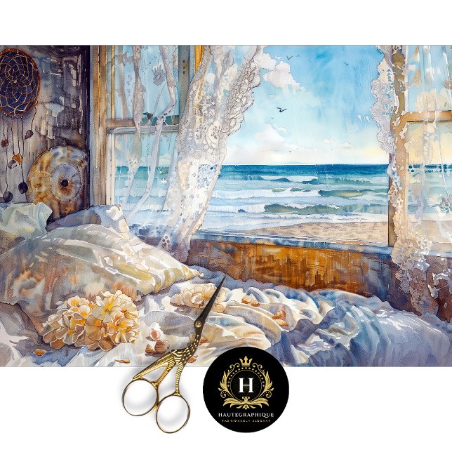 Papier Mousseline Chambre Caravane Vue Découpage (Créateur téléchargé)