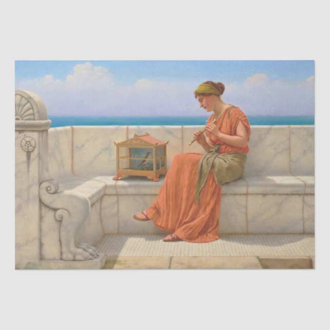 Papier Mousseline Chansons Godward Sans Mots Art (Recto)