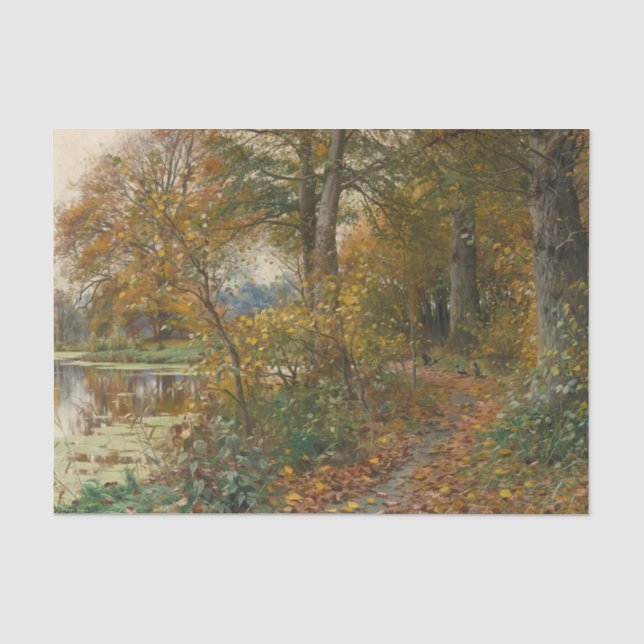 Papier Mousseline Charlottendun Forest by Peder Mork Monsted (Recto)