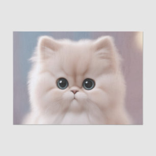 Papier Mousseline Chat perse Jouer Kitten