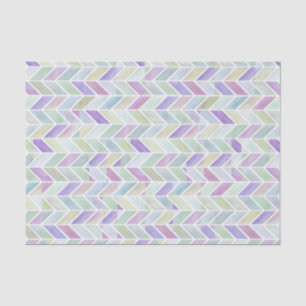 Papier Mousseline Chaux de lavande de Chevron