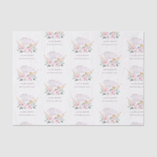 Papier Mousseline Chef rose pâle Casquette Restauration Floral Rolle