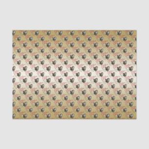 Papier Mousseline CHÈQUE Noël Voeux Bébé Chèvre Baisers Nubian