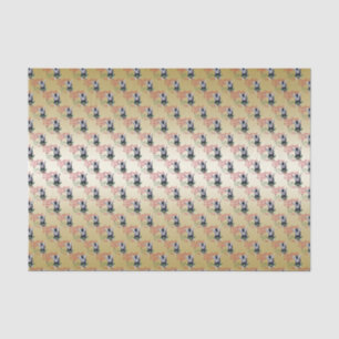 Papier Mousseline CHÈQUE voeux de Noël Bébé Chèvre Baisers Nigéria