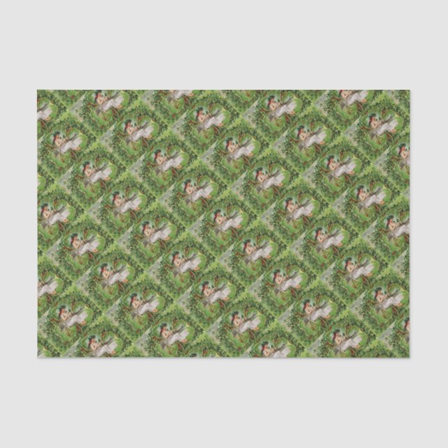 Papier Mousseline Cher petit Shamrock (Recto)