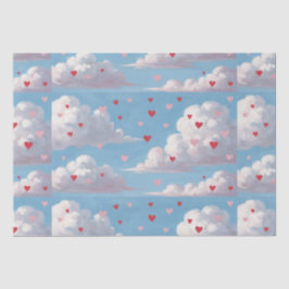 Papier Mousseline Cherub & cupids aiment les séquelles. Coeurs dans 