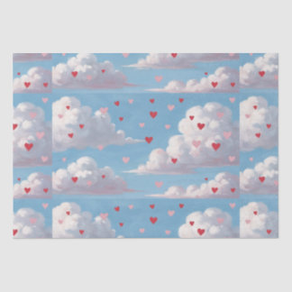 Papier Mousseline Cherub & cupids aiment les séquelles. Coeurs dans 
