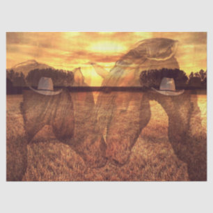 Papier Mousseline Cheval