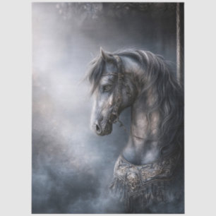 Papier Mousseline Cheval de carrousel Fantastique et Fantaisiste pou