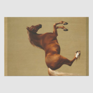 PAPIER MOUSSELINE CHEVAL ROUGE