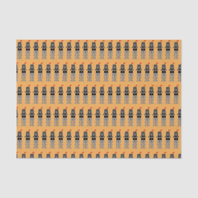 Papier Mousseline Chevalier (Recto)