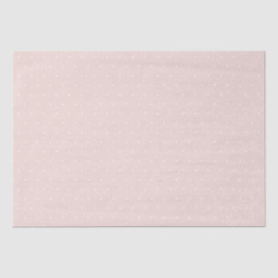 Papier Mousseline Chic rose roux minuscule pois motif mignon girly