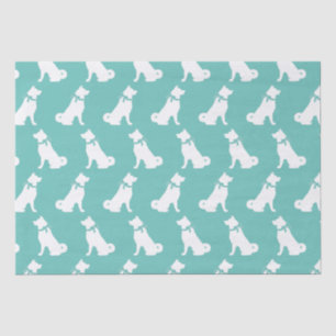 Papier Mousseline Chien Akita Puppy