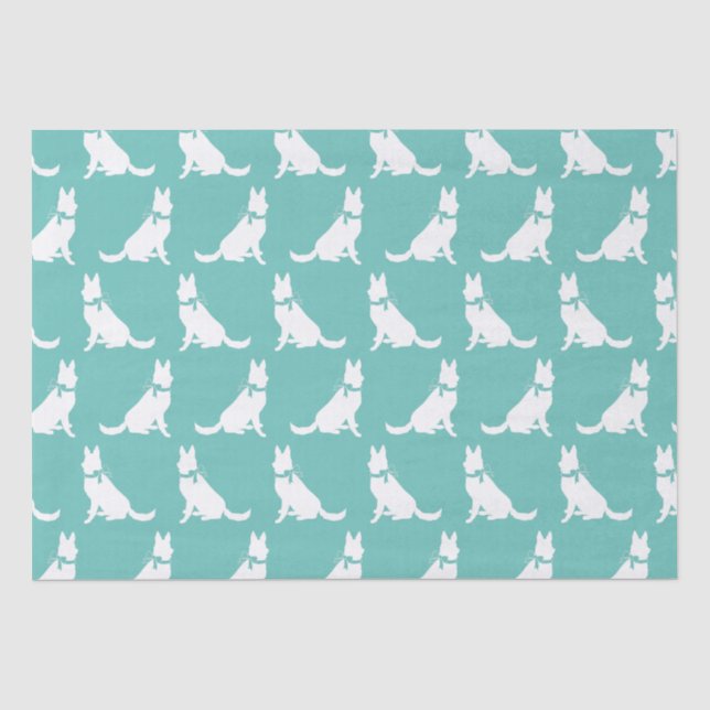 Papier Mousseline Chien Chien Chien Chien Allemand Chien Chien Chien (Recto)