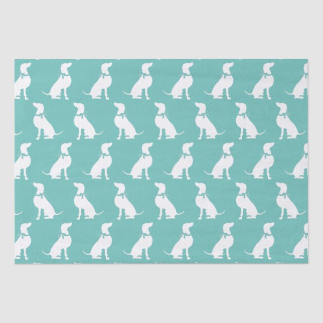 Papier Mousseline Chien de Weimaraner Chien Puppy (Recto)