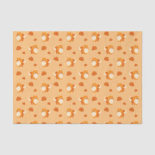 Papier Mousseline Chien mignon Kawaii Pomeranian