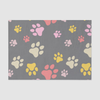 Papier Mousseline Chien Paws - Kellen