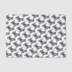 Papier Mousseline Chiens de Scottie