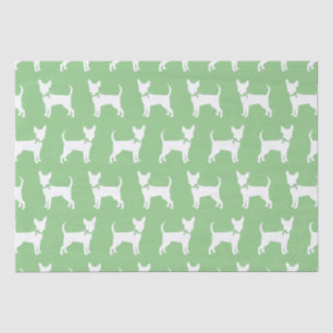 Papier Mousseline Chihuahua Chien Chip Chiot papier de papier de tis
