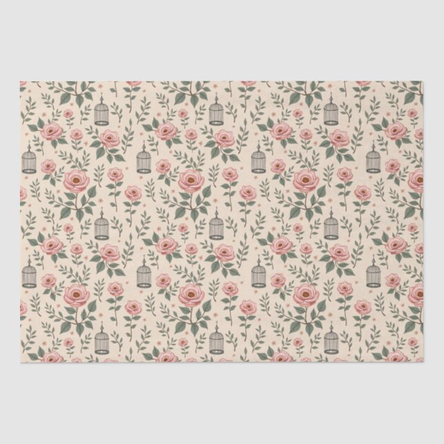 Papier Mousseline Chinoiserie Darling (Recto)