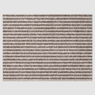 Papier Mousseline Chocolat Brown Parties scintillant de broussailles