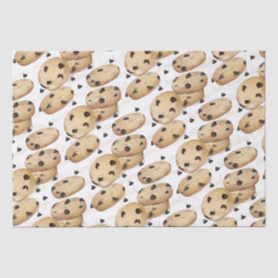 Papier Mousseline Chocolat Chip Cookies Baking Gift Tissu Papier