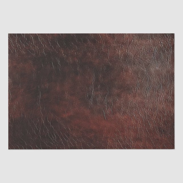Papier Mousseline Chocolat foncé Cuir Brown (Recto)