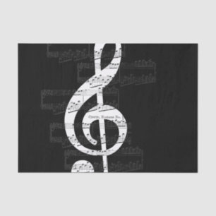 Papier Mousseline Chopin Nocturne Treble Clef Op. 9, No 1