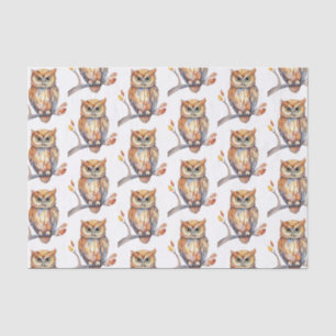 Papier Mousseline Chouette
