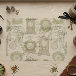 Papier Mousseline Chouette de découpage Goth vintage