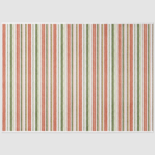 Papier Mousseline Christmas Berries Design Series 3 (Recto)