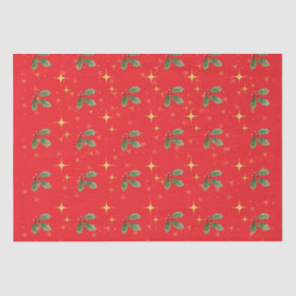Papier Mousseline Christmas Red Tissue Paper