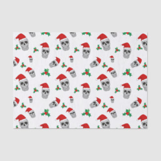 Papier Mousseline Christmas Skull Tissue Paper