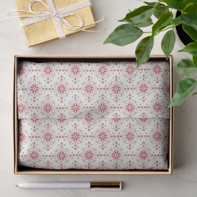 Papier Mousseline Christmas tissue paper (Cadeau)