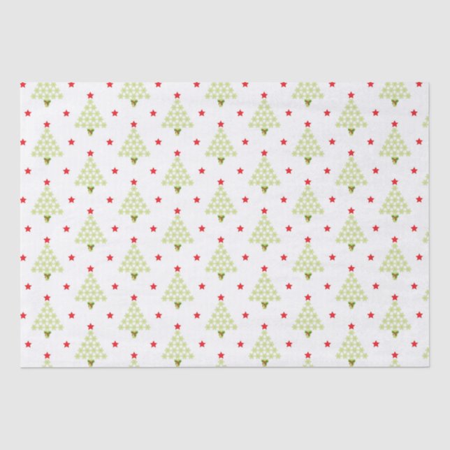 Papier Mousseline Christmas Tree Holiday (Recto)
