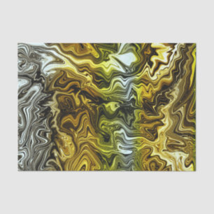 Papier Mousseline Chrome Or Métallisé Argent Froid Fête