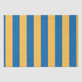 Papier Mousseline Ciel bleu et jaune chaud