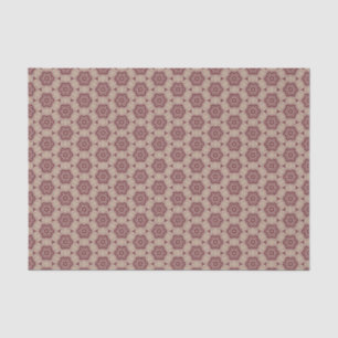 Papier Mousseline Cinnamon Crème Folle Boucle Moderne Dismal Floral