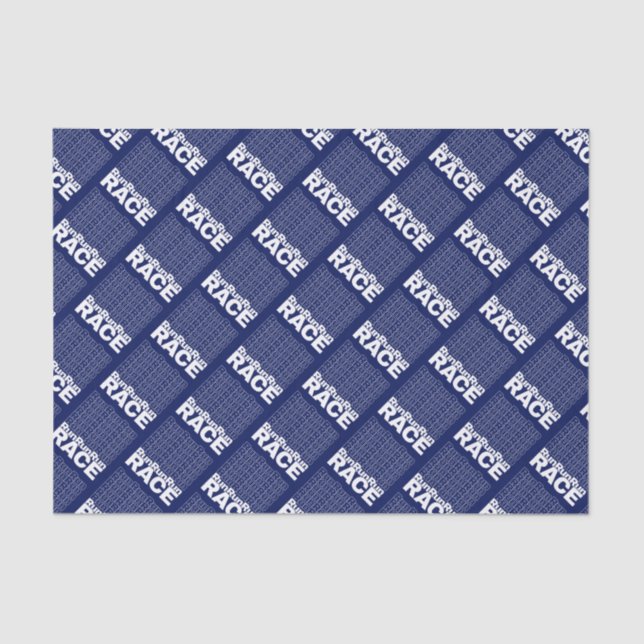 Papier Mousseline Citation de course en cours de course motivationne (Recto)