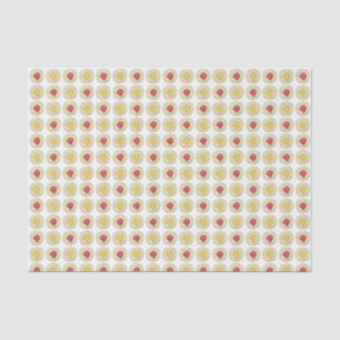 Papier Mousseline Citron Cerise Danises Petit-Déjeuner Pâtisserie Su