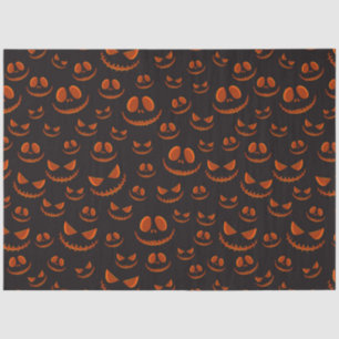 Papier Mousseline Citrouille éffrayant Halloween Series Design 54